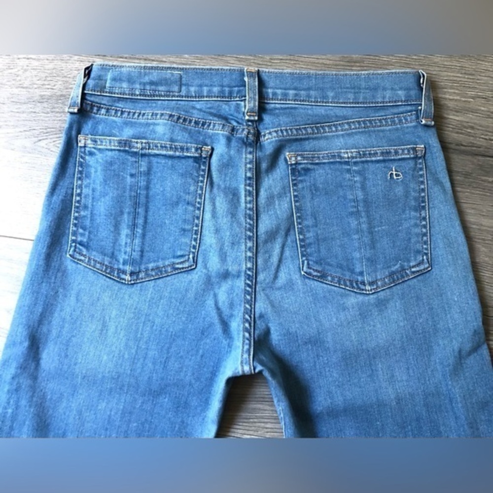 Rag & Bone High Rise Blue Jeans